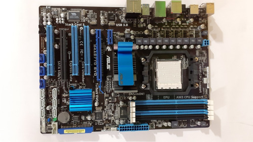 Tarjeta Madre Asus M4a87td Evo Socket Am3 Para Phenom. (Usado)