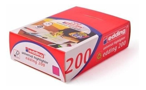 Resaltador Edding 200 Highlighter Caja X 10u.