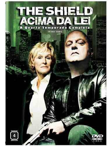 Dvd The Shield Acima Da Lei - 4ª Temporada 4 Dvds