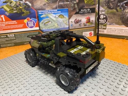 Megabloks Mega Construx Halo Warthog (1009) 1 Warthog (Usado)