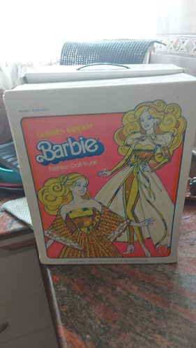 Maleta Para Muñecas Barbie Golden Dream 35 Us$ Año 1980