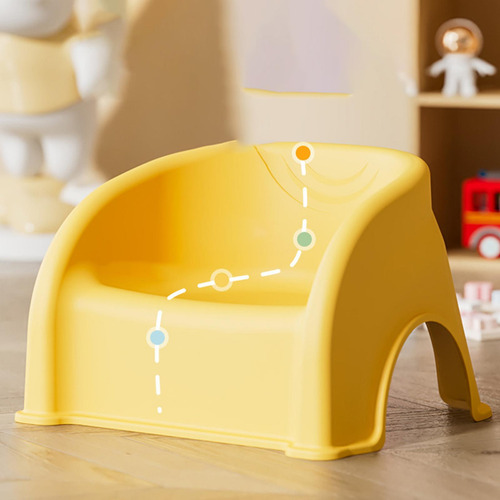 Silla Para Niños Taburete Para Niños Multiusos Amarillo