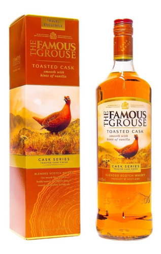 Whisky The Famous Grouse Toasted Cask De Litro Con Estuche