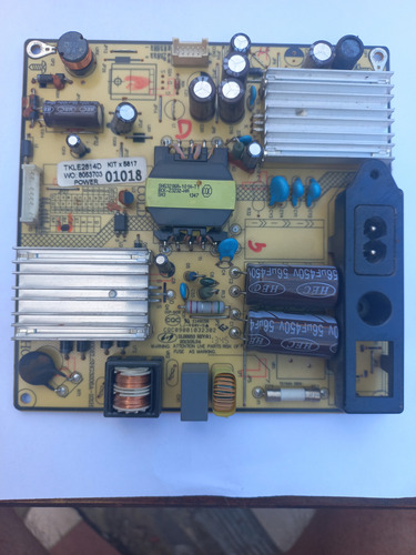 Placa Fuente Televisor Telefunken Tkle2814d - Dlbb253 (Usado)