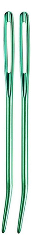 2 Conjunto De 12 Agulhas De Fio Colorido Conjunto De