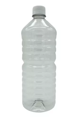 Botella Agua Cristal Pet 1lt Tapa Seguridad (150 Pzas)