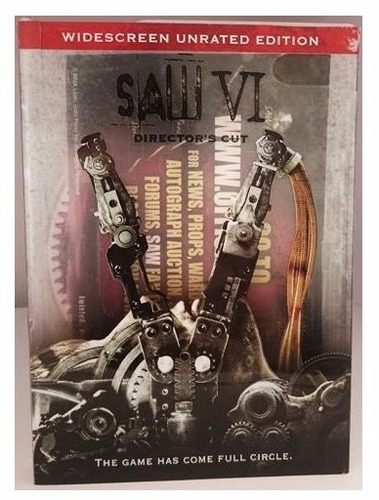 Saw 6 Unrated Directors Cut Pelicula Dvd