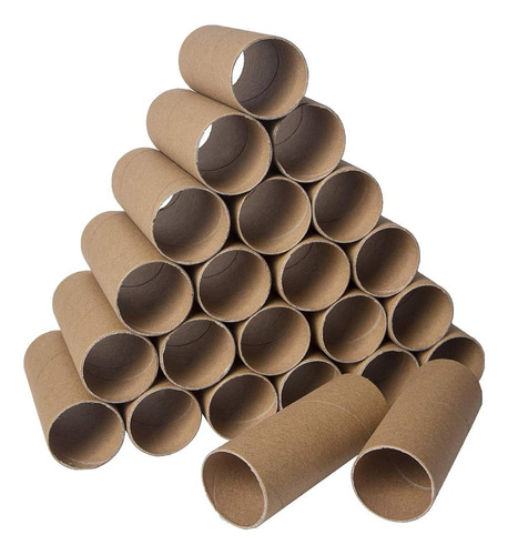 30 Pack Craft Rolls - Tubos Redondos De Cartón - Tubos De Ca