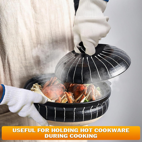 Guantes Resistentes Al Calor - Guantes De Barbacoa Con Dedos