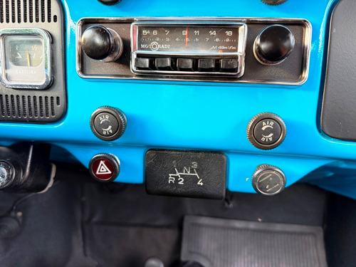 Fusca Antigo Fusquinha Azul 1300 1976 Placa Preta Coleção