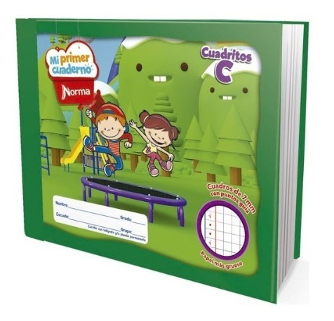 Mi Primer Cuaderno Norma Cuadritos C 72 Hojas Paquete 11 Pz