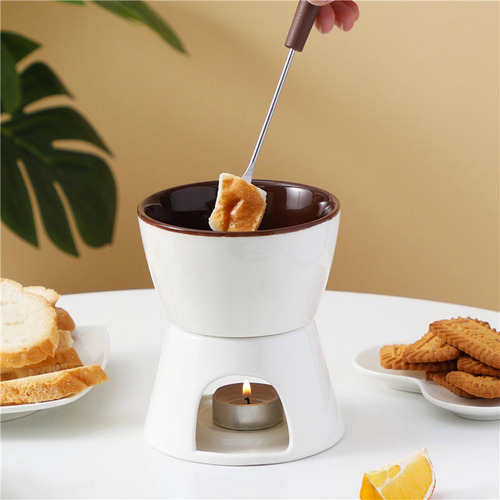 Olla Para Fondue De Chocolate, Olla Para Fondue De Queso Con