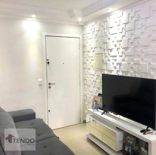 Imagem 1 de 10 de Imob01 - Apartamento 47 M² - Venda - 2 Dormitórios - Vila João Ramalho - Santo André/sp - Ap2337