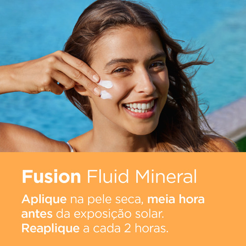 ISDIN Protetor Solar Facial Fusion Fluid Mineral FPS 50 - 50ml