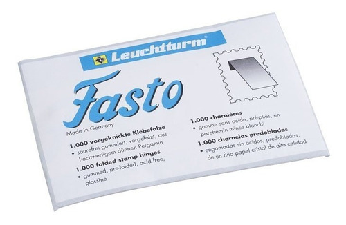 Fasto 1000 Fijasellos, Charnelas, Stamps Hinges .