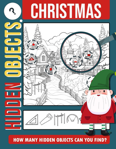 Libro: Christmas Hidden Pictures: Seek And Find Christmas Hi