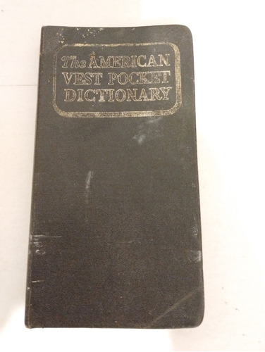 Diccionario Inglés - Inglés The American Vest Pocket Diction