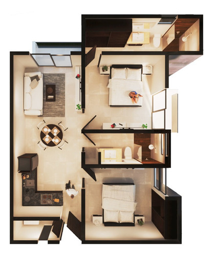 Imagen 6 de 9 de Departamento En Venta, Mérida, Yucatán