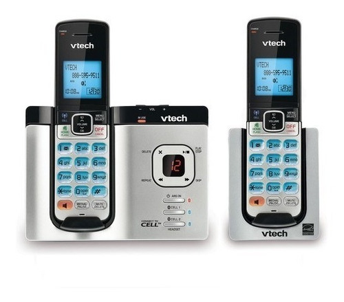 Vtech Telefono Ds6621-2 Con Identificador De Llamadas