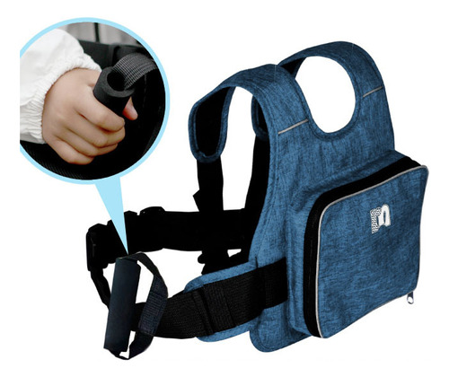 Mochila Ajustable Con Cinturón De Seguridad Infantil Para Mo