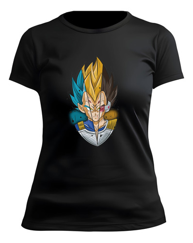 Dragon Ball Z Camiseta Para Mujer