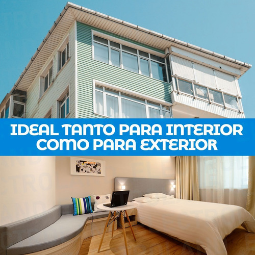 Imagen 6 de 10 de Reflector Led 100w Doble Blanco Frio Exterior Factura A