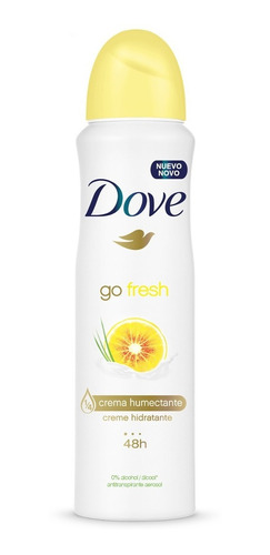 Desodorante En Aerosol Dove Pomelo Y  Limon 89 Gr
