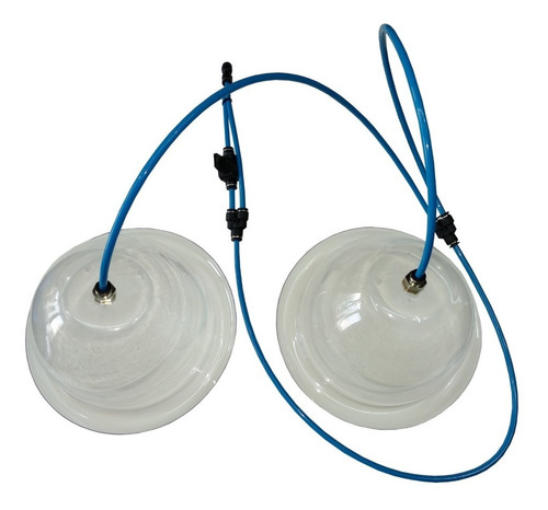 Imagen 2 de 3 de Kit X2 Copas Xxl 16 Cm Para Gluteos Vacumterapia Vitaltronic