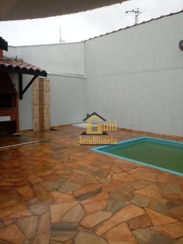Casa Com 3 Dormitórios Para Alugar, 108 M² Por R$ 2.650,00/mês - Parque Industrial Lagoinha - Ribeirão Preto/sp - Ca0067