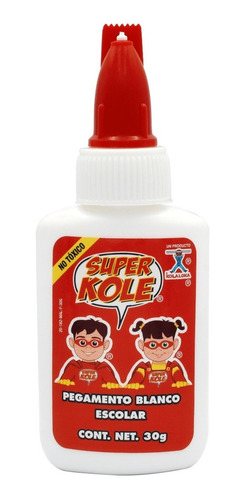 Pegamento Blanco 30g Super Kole 12 Piezas ¡envío Inmediato!