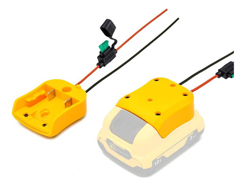 Adaptador Batería 12 V Max Con Fusible 30 A Herramientas Elé
