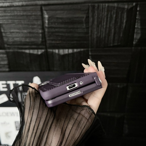 Funda Plegable Para Samsung Galaxy Z Flip6/fold6 Con Soporte