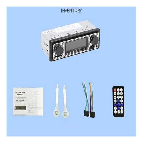 . Rádio Retrovintage Bluetooth Usb Antigo Carro Opal Beetle