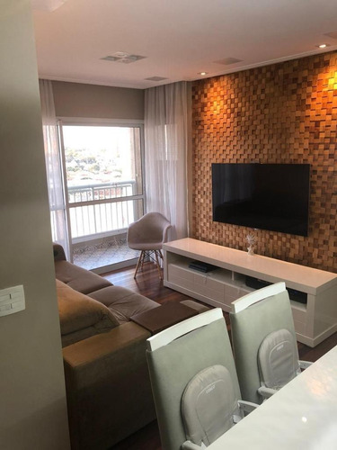 Imagem 4 de 30 de Apartamento À Venda 2 Quartos, 1 Suíte, Varanda Gourmet, 2 Vagas No Centro De São Bernardo Do Campo, Spcondomínio Spazio, Apartamento À Venda Centro S - Ap00212 - 70494727