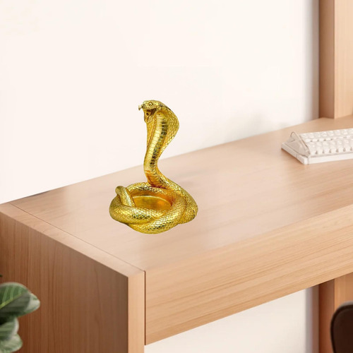 Adorno De Estatua De Serpiente En 3d, Regalo De