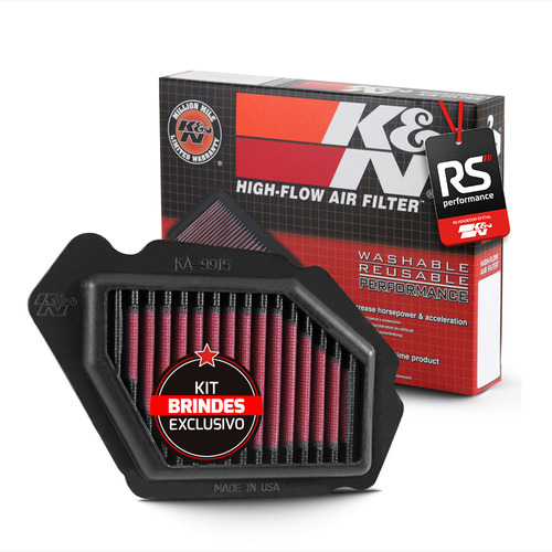 Filtro De Ar Esportivo Inbox K&n Kawasaki Ninja H2/ H2 Sx Se