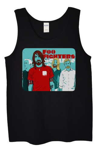 Polera Musculosa Foo Fighters Since 1995 Rock Abominatron