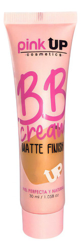 Bb Cream Acabado Matte. Base Maquillaje. Original. Pink Up Tono Matte Tan PkBBC03