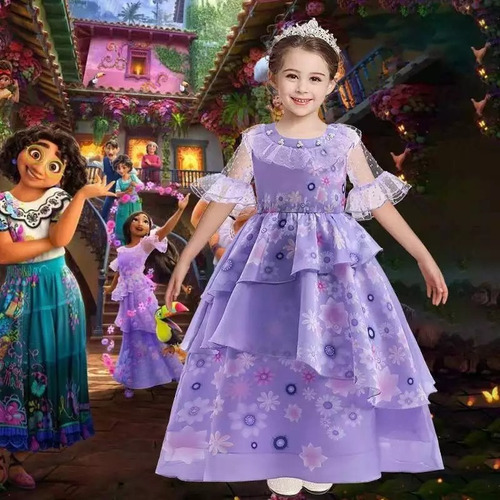 Imagen 2 de 6 de Disfraz Isabela Con Gancho Encanto Importado