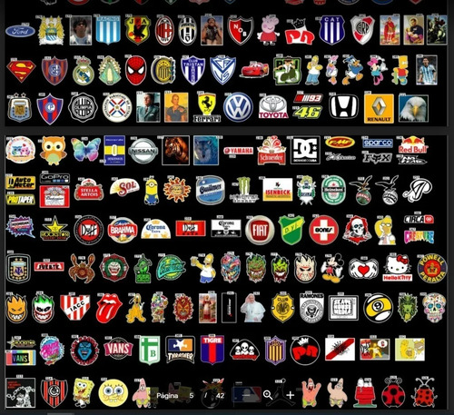 Calcos Los Simpson, Peaky Blinders, Breaking Bad Y Mucho Mas