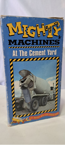 Vhs.    At The Cement  Yard Mighty Machines 