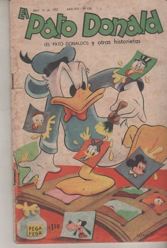 Revista ** El Pato Donald ** Edit Abril - Año 1957 Nº 656