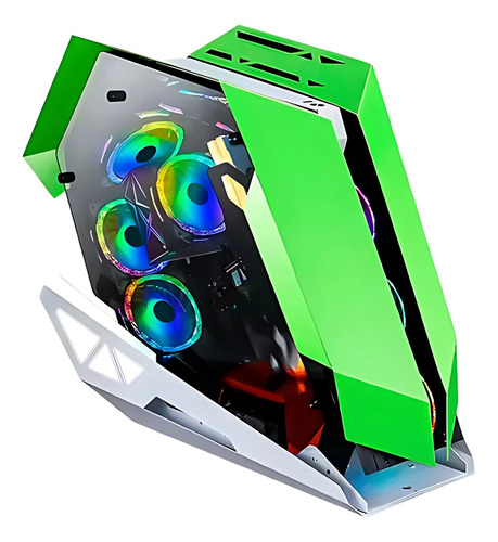 Gabinete Para Gamer Aitek Delta-viper Ga Atx Micro-atx Cor Verde