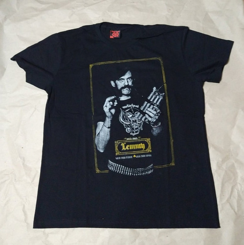 Remera Lemmy Kilmister Dinamita - Motorhead