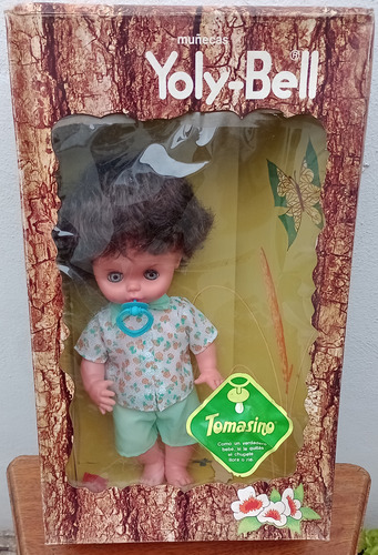 Muñeco Tomasino De Yoly-bell (c/toca Disco) Años 80 S Arg.