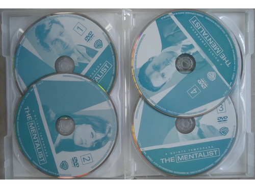 Mv4054 Box The Mentalist 5a Temporada 5 Dvds Originais
