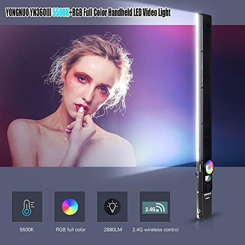 Luz De Video Led Yongnuo Yn360 Iii Rgb 5600k