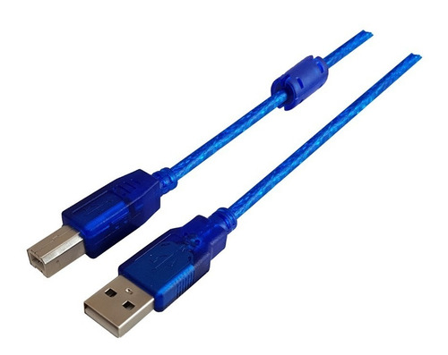 Cable Usb Para Impresora A/b - 3 Metros - Factura A O B