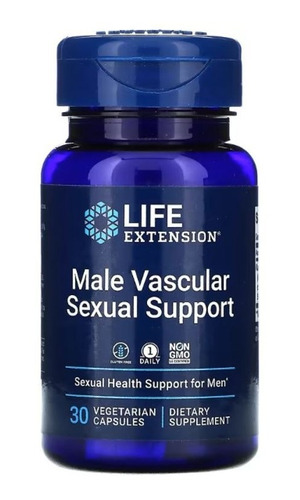 Male Vascula Sexual Support Life Extension Salud Sexual 30cp