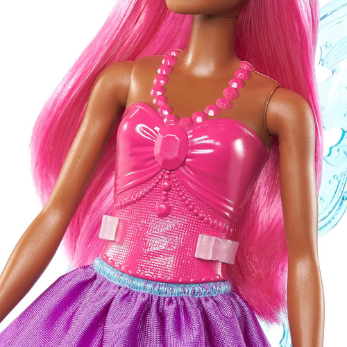 Barbie Set De 2 Hadas Corona Y Alas Desmontables